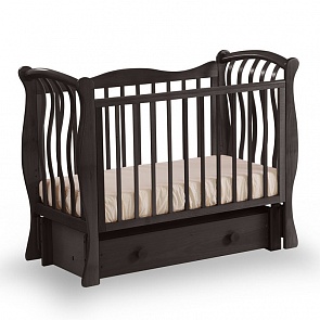 Детская кровать Лель БИ 07.3 Ландыш маятник продольный венге (Лель, LIEL_БИ 07.3_венге)